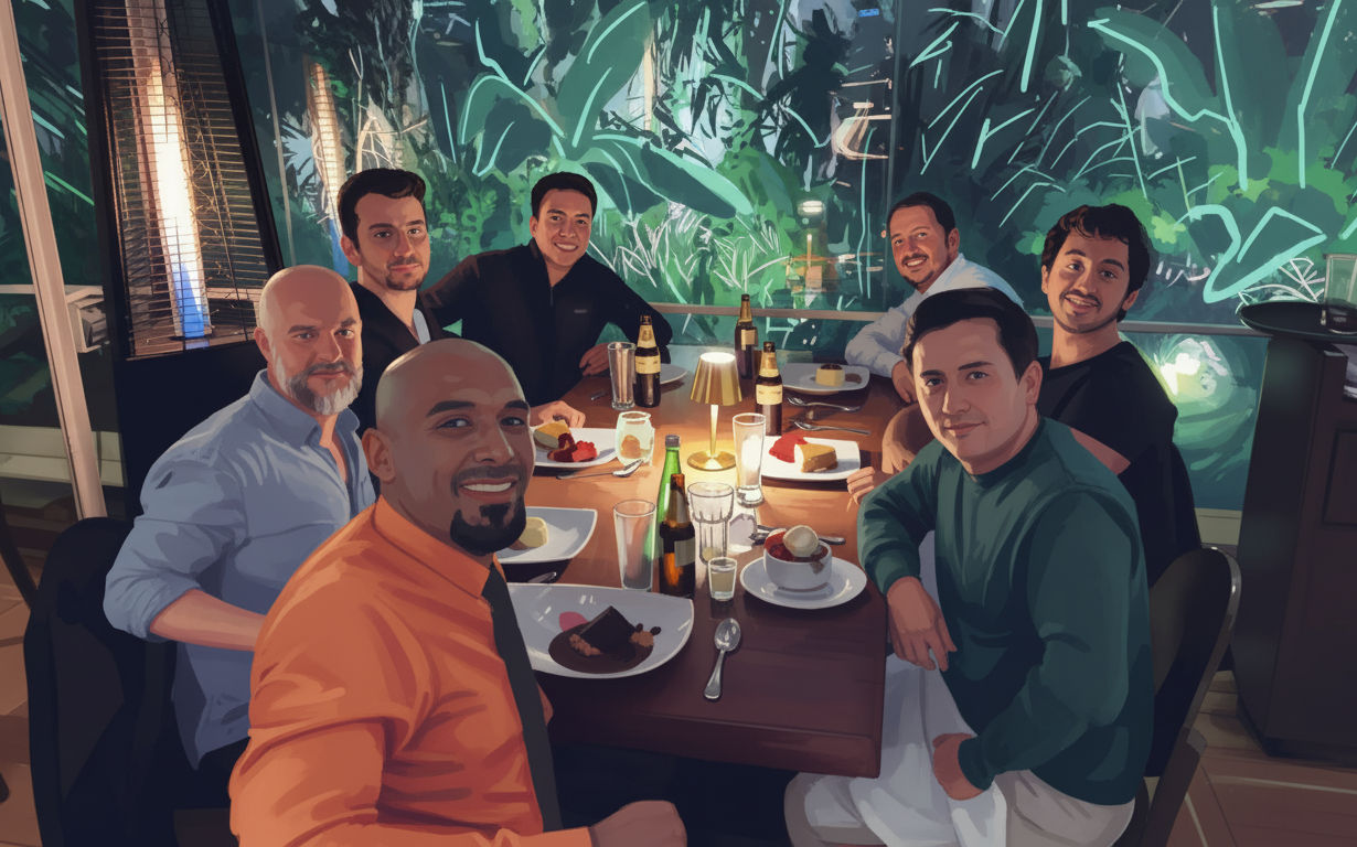 Ignacio Salcedo. Cena Dipy